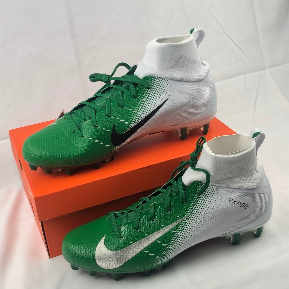 Nike Vapor Untouchable Pro 3 Green Lacrosse Cleats
